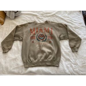 Vintage Miami Crewneck